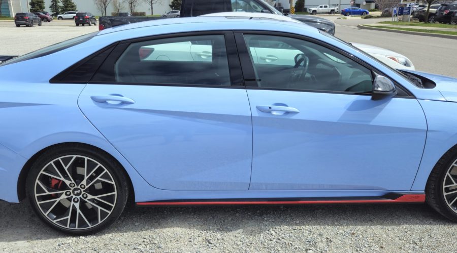 Hyundai Elantra N Powder Blue