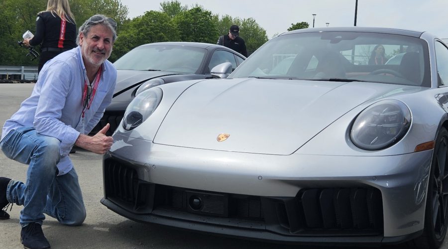 2025 992 GTS T-Hybrid that Perry Lefko drove at the Porsche Experience Centre Toronto