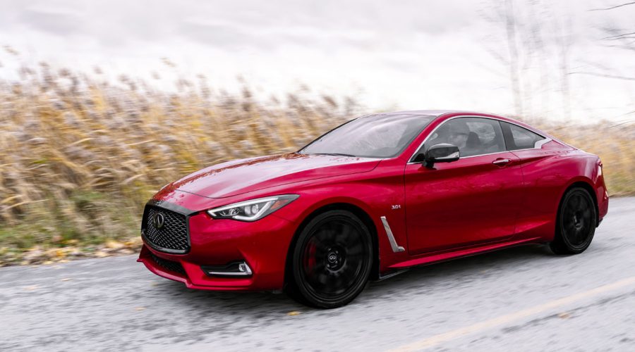 2019 Infiniti Q60 I-Line Red Sport 400