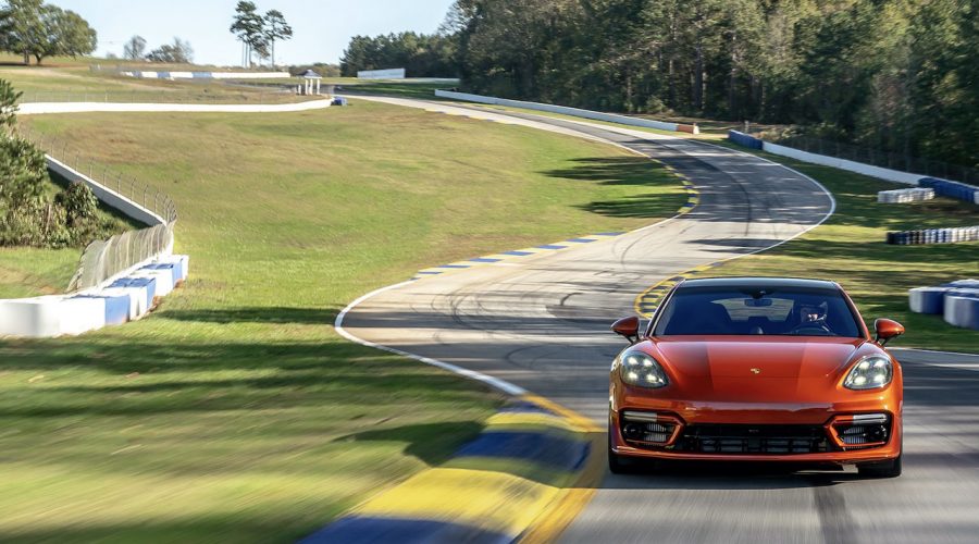 2021 Panamera Turbo S breaks production sedan lap record at Road Atlanta racetrack