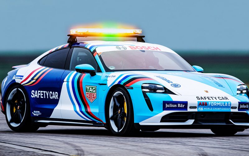 2022 Porsche Taycan Official Formula E Safety Car