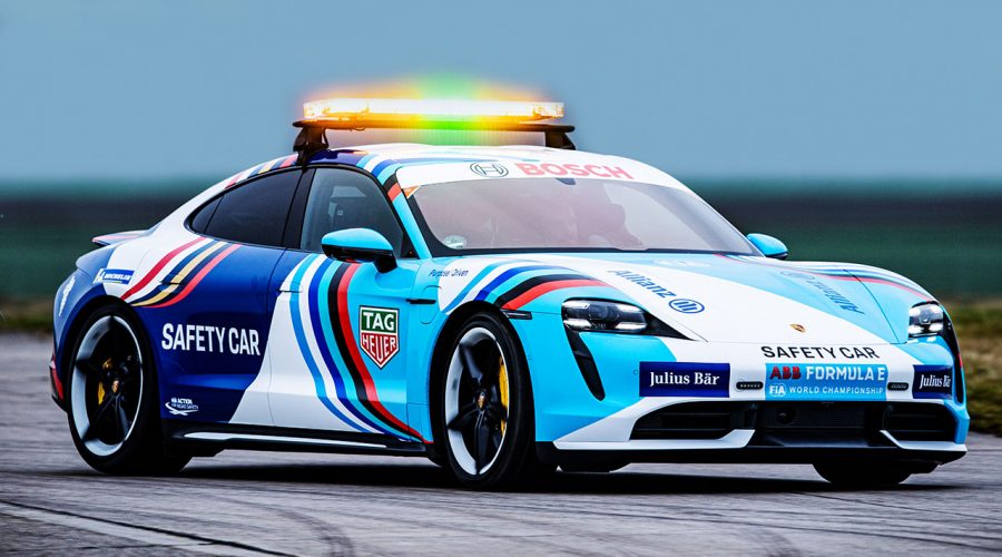 2022 Porsche Taycan Official Formula E Safety Car
