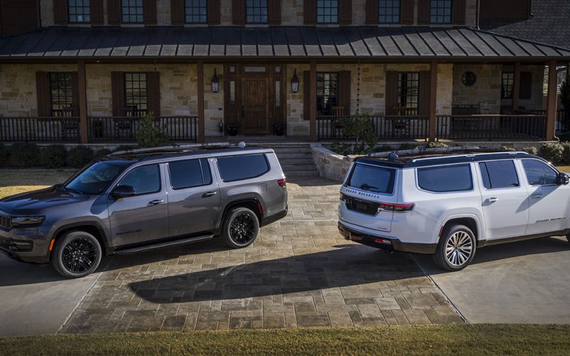 2023 Jeep Wagoneer L and Grand Wagoneer L