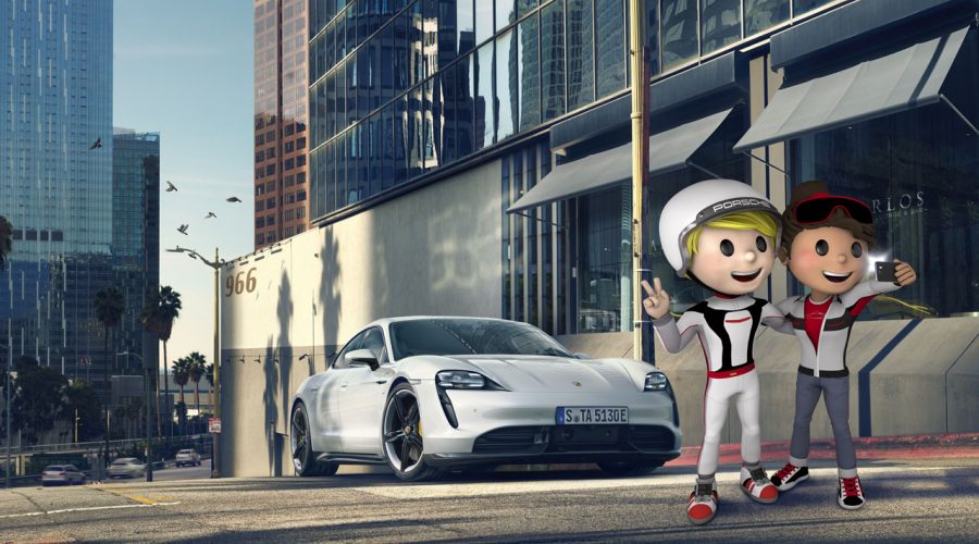 Porsche 4Kids website